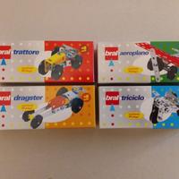 Bral - 4 giochi “costruttore meccanico / nuovi