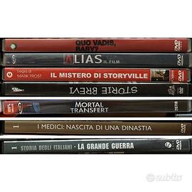 Lotto 7 DVD film e documentari misti