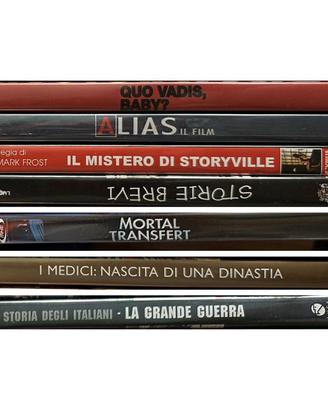 Lotto 7 DVD film e documentari misti