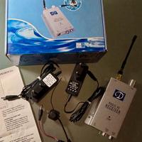 Telecamera wireless colore audio occultato BOTTONE