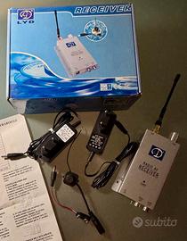 Telecamera wireless colore audio occultato BOTTONE