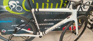 Telaio Cannondale super Six evo 4 Gen. con ruote 
