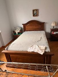 Letto in legno Massello una piazza è mezza