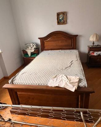 Letto in legno Massello una piazza è mezza