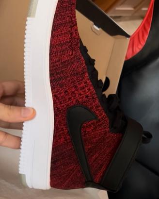 Nike Air Force 1 Ultra Flyknit Mid University Red