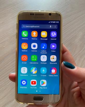 Samsung S6 color oro