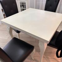 Tavolo in frassino bianco