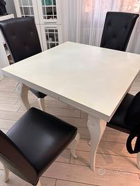 Tavolo in frassino bianco