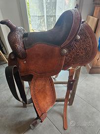 Sella Western NUOVA – Artigianale Americana 16"

