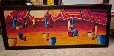 Set 2 Quadri stile Etnico 