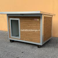 Cuccia per cani finto legno