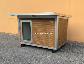 Cuccia per cani finto legno