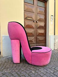 Sedia “shoe chair” originale pop art anni 70