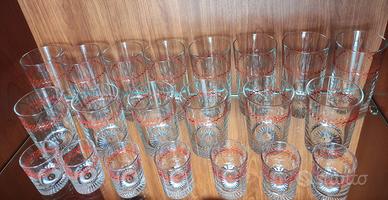 set bicchieri vintage 