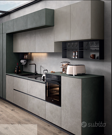CUCINA LINEARE CON ELETTRODOMESTICI LIVING INCLUSO