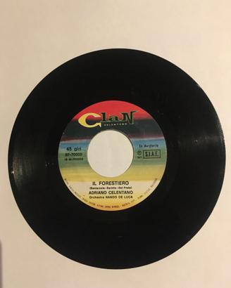 MU001 - VINILE 45 GIRI - ADRIANO CELENTANO - 1971