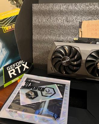 ZOTAC RTX 3070 TWIN EDGE + ventole extra ricambio