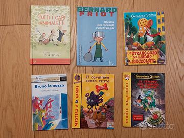 Lotto 6 Libri Ragazzi - Geronimo Stilton....