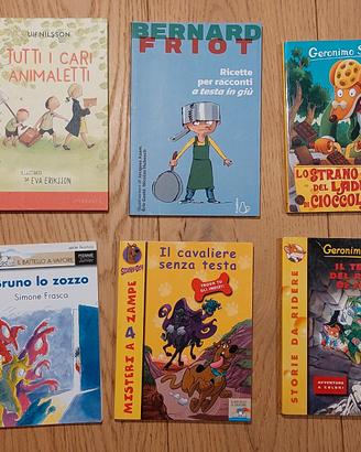 Lotto 6 Libri Ragazzi - Geronimo Stilton....