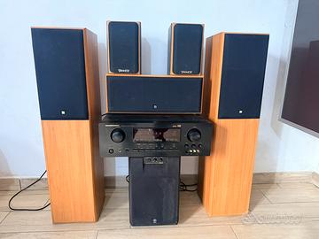 Home theater 5.1 con amplificatore Marantz SR5000