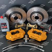 Kit Impianto Frenante 305 Pinze Brembo 4 Pompanti 