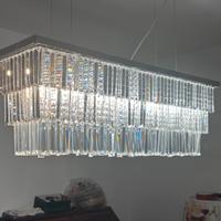 Lampadario Martinez cromo Ideal-lux