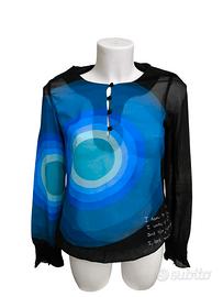 MAGLIA BLUSA DESIGUAL ORIGINALE Tg. m PREZZO AFFAR