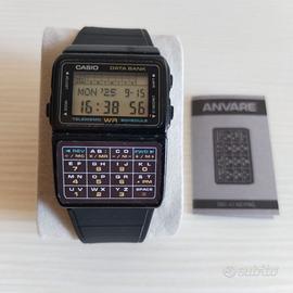 Orologio Casio Data Bank DBC-61 676 raro vintage a