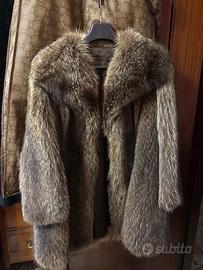 Pelliccia vintage in vera marmotta