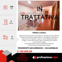 Villetta a schiera con spazio esterno