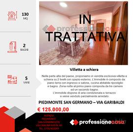 Villetta a schiera con spazio esterno