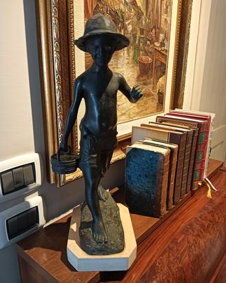Statua in bronzo G. De Martino