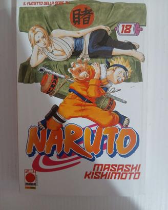 MANGA DI NARUTO ORIGINALE VOLUME 18