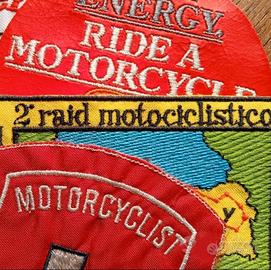 TOPPA STEMMA PATCH MOTO MOTOCICLISTA VINTAGE '80