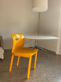 Sedia Kartell Design Anna Castelli  70 space age