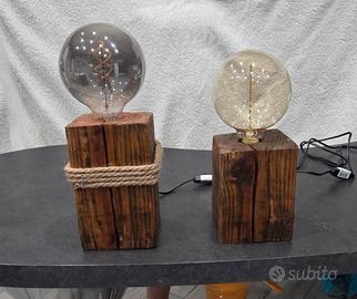 Lampade da tavolo artigianali