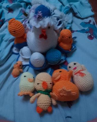 set di peluche 