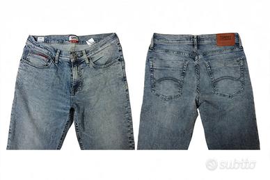 Tommy Jeans Scanton Slim - 33/32 - Lavaggio Chiaro