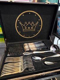 Set Posate di Lusso "Blumenthal & Wise" – 72 Pezzi