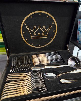 Set Posate di Lusso "Blumenthal & Wise" – 72 Pezzi