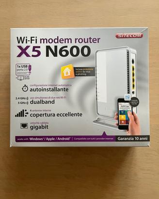 Sitecom Modem Router X5 N600