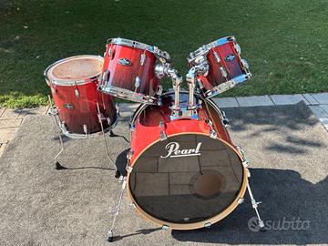 Batteria Pearl Vision VBL Birch Ruby Fade