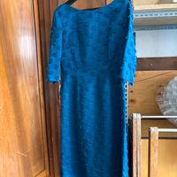 Vestito colore ottanio