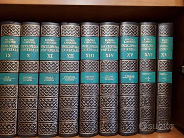 Enciclopedia universale Rizzoli 15+2 volumi