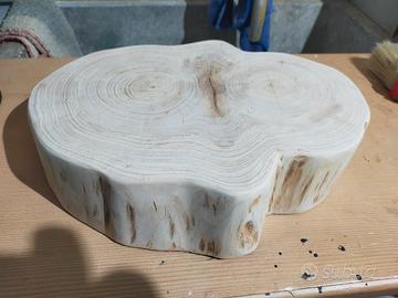 Sezioni di tronco di cipresso o di olivo