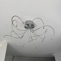 Lampada da soffitto moderna a 10 bracci  -  Medusa