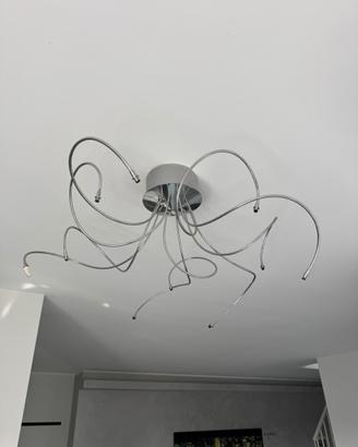 Lampada da soffitto moderna a 10 bracci  -  Medusa