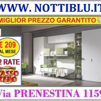Letto a Castello 12 rate da € 209 a TASSO ZERO