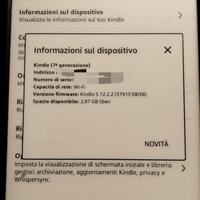 Kindle 7ma Generazione senza pubblicità 