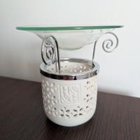 Bruciatore essenze H&H in ceramica traforata